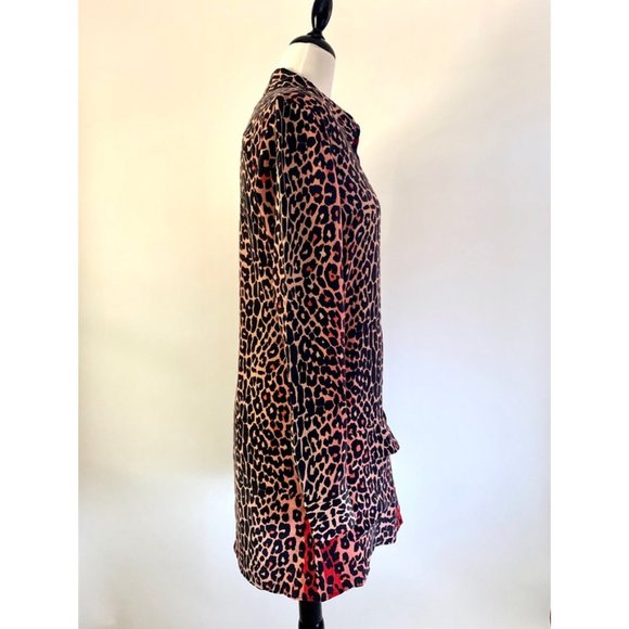 Equipment Lucido Silk Dress in Cayenne Hyde - Picture 4 of 8